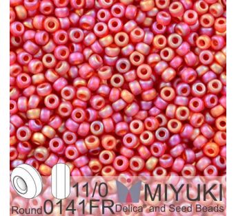 Miyuki - 11/0 - Matte Tr Ruby AB  5g