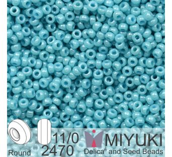 Miyuki - 11/0 - Opaque Turquoise Green Luster 5g