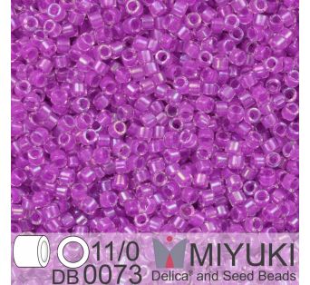 Miyuki Delica 11/0 - Lined Lilac AB 5g