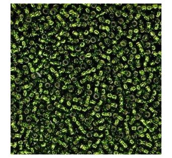 Toho - 15/0 -Silver-Lined Olivine 5g