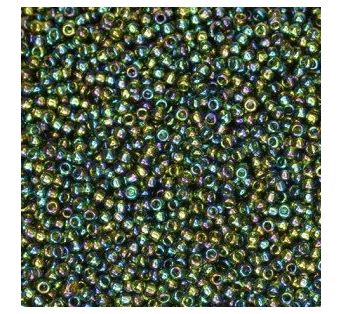 Toho - 15/0 -Trans-Rainbow Olivine 5g