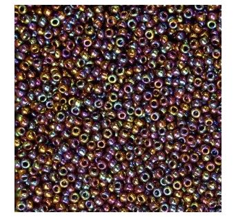 Toho - 15/0 -Opaque-Rainbow Oxblood 5g