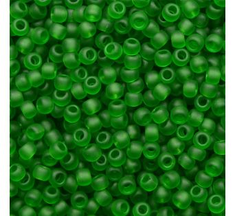 Toho - 11/0 - Transparent-Frosted Grass Green 10 g