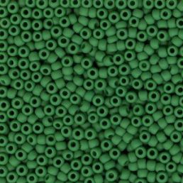 Toho - 11/0 - Opaque-Frosted Pine Green