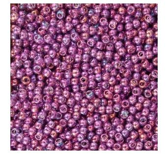 Toho - 11/0 - Gold-Lustered Dark Amethyst