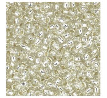 Toho - 8/0 - Silver-Lined Crystal 10 g