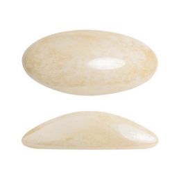 Kabošon - Athos® par Puca® 20x10x6mm - 03000/14413 (OPAQUE BEIGE CERAMIC LOOK)