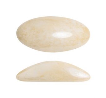 Kabošon - Athos® par Puca® 20x10x6mm - 03000/14413 (OPAQUE BEIGE CERAMIC LOOK)