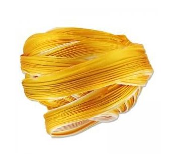 Hodvábna stuha SHIBORI - Gold Ecru - 10 cm