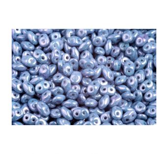 Superduo - CHALK BLUE LUSTER - 10 g