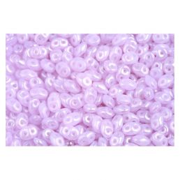 Superduo - OPAL DARK VIOLET WHITE LUSTER - 10 g