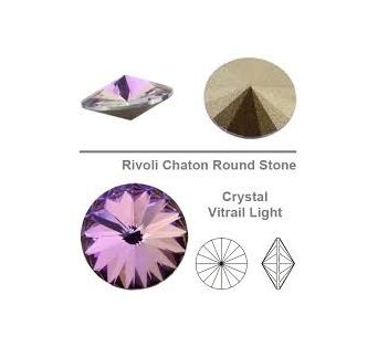 1122 - Crystal vitrail light